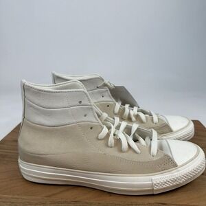 New Womens Converse Chuck Taylor Vanilla Latte Suede and Leather Shoes Size 8.5M